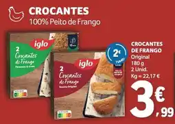 E.Leclerc Crocantes de frango iglo promoção