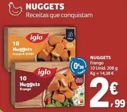 E.Leclerc iglo nuggets frango promoção