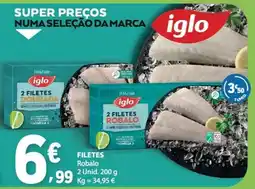 E.Leclerc filetes robalo iglo promoção