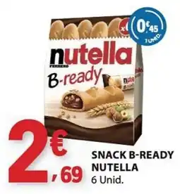 E.Leclerc Snack b-ready nutella promoção