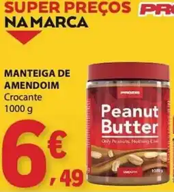 E.Leclerc Manteiga de amendoim crocante promoção