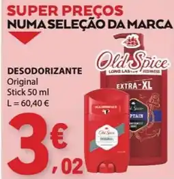 E.Leclerc Old Spice desodorante original promoção