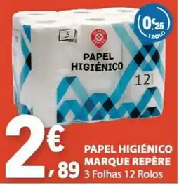 E.Leclerc Papel higiénico marque repère promoção