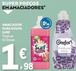 E.Leclerc Amaciador para roupa surf tropical promoção