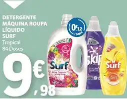 E.Leclerc Detergente máquina roupa líquido surf tropical promoção
