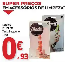 E.Leclerc luvas duplex promoção