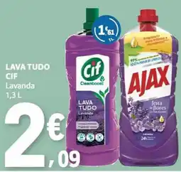 E.Leclerc Lava tudo cif lavanda promoção