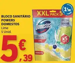 E.Leclerc Bloco sanitário domestos lime promoção