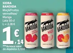 E.Leclerc Sidra bandida promoção