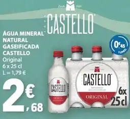 E.Leclerc Agua mineral natural gaseificada original promoção