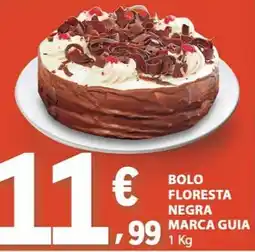 E.Leclerc Bolo floresta negra marca guia promoção