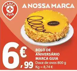 E.Leclerc Bolo de aniversário marca guia promoção