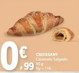 E.Leclerc Croissant Caramelo Salgado promoção