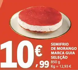 E.Leclerc Semifrio de morango marca guia seleção promoção