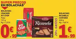 E.Leclerc Bolachas cracker pit stop promoção
