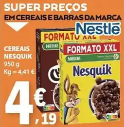 E.Leclerc Cereais nesquik promoção