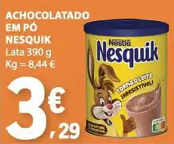E.Leclerc Achocolatado em pó nesquik promoção