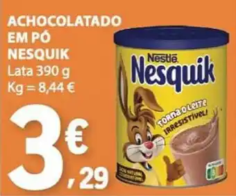E.Leclerc Achocolatado em pó nesquik promoção