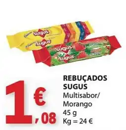 E.Leclerc Rebuçados sugus multisabor/morango promoção