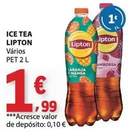 E.Leclerc Ice tea lipton promoção