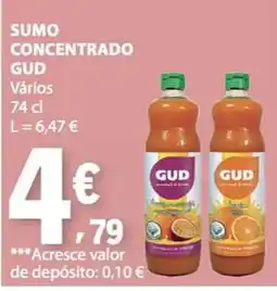 E.Leclerc Sumo concentrado gud promoção