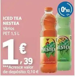 E.Leclerc Iced tea nestea promoção