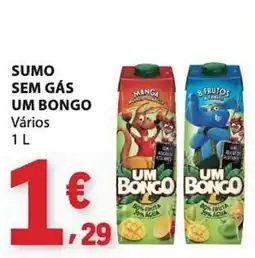E.Leclerc sumo sem gás um bongo promoção