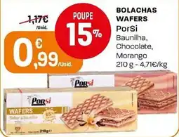 Intermarché Bolachas wafers por si promoção