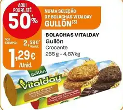 Intermarché Bolachas vitalday gullón promoção