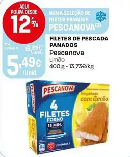 Intermarché Filetes de pescada panados pescanova promoção
