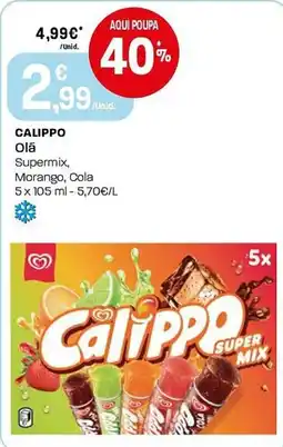 Intermarché Calippo Olá Supermix promoção