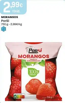 Intermarché PorSi morangos promoção