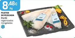 Intermarché filetes de pescada por si promoção