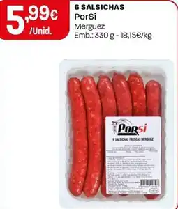Intermarché 6 salsichas por si merguez promoção