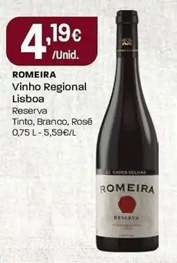 Intermarché romeira vinho regional lisboa reserva promoção