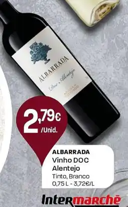 Intermarché Albarrada Vinho DOC Alentejo promoção