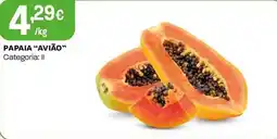 Intermarché Papaia avião promoção