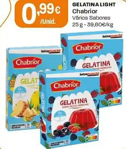 Intermarché Gelatina light chabrior promoção
