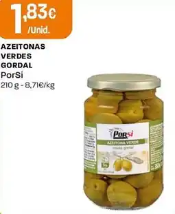 Intermarché azeitonas verdes gordal porSi promoção