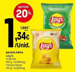 Intermarché Lay's Batata Frita promoção