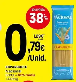 Intermarché Esparguete Nacional promoção
