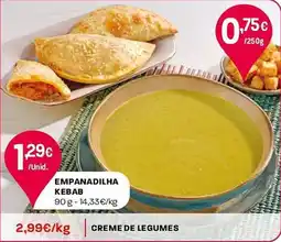 Intermarché empanadilha kebab promoção