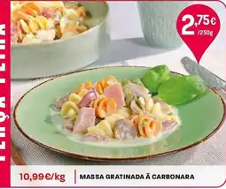 Intermarché Massa gratinada à carbonara promoção