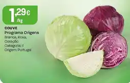 Intermarché Couve programa origens promoção