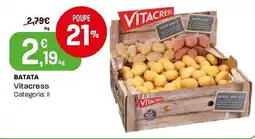 Intermarché batata vitacress promoção