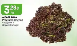 Intermarché Alface roxa promoção