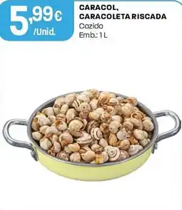 Intermarché caracol, caracoleta riscada promoção