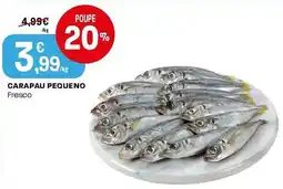 Intermarché Carapau pequeno promoção