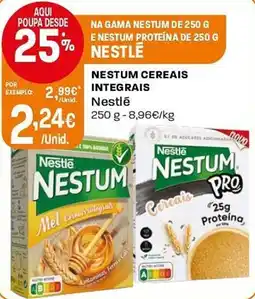 Intermarché Nestum cereais integrais Nestlé promoção