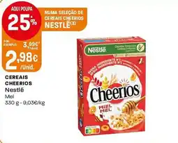Intermarché Cereais cheerios nestlé mel promoção